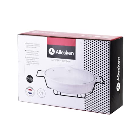 MODERN KITCHEN Naczynie z podgrzewaczem1,1L 2x18,7xh6,2cm