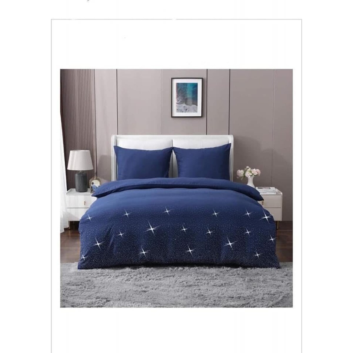 Pościel z kryształkami 200x220 cm