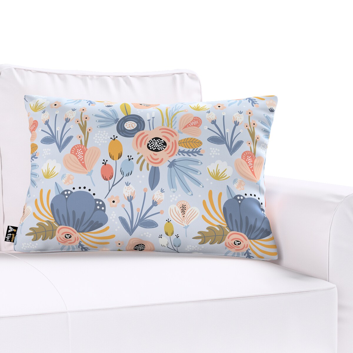 Poszewka Milly prostokątna 60x40 niebieski