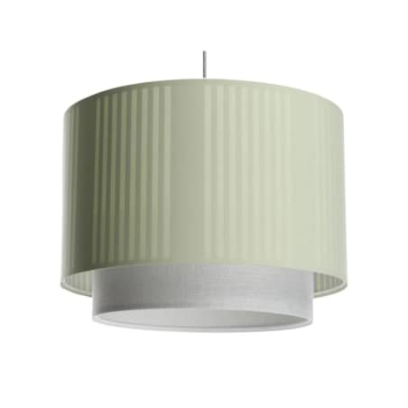 Lampa wisząca DUO LAMI LINE 40 zielona/kremowa