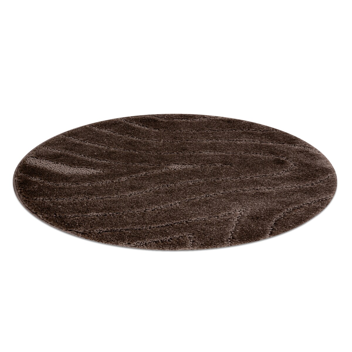 Dywan łazienkowy SUPREME koło WAVES fale, koło 67 cm