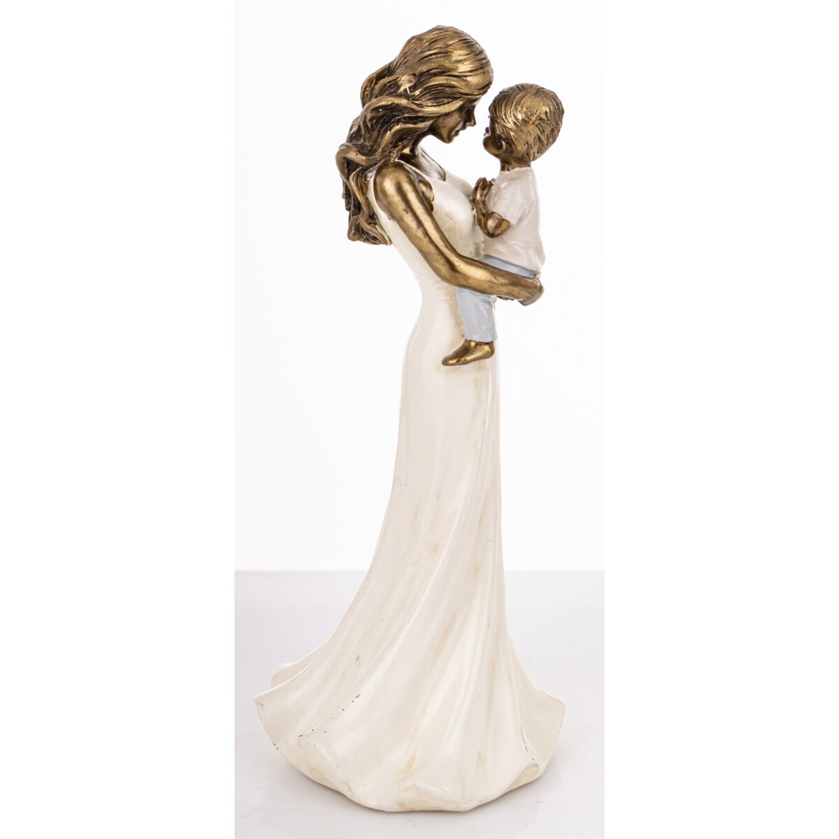 Figurka Mama z małym dzieckiem, 22x9x9 cm