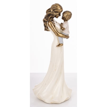 Figurka Mama z małym dzieckiem, 22x9x9 cm