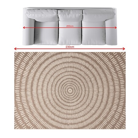Dywan Jersey Home beige/mink 160x230cm, 160x230cm