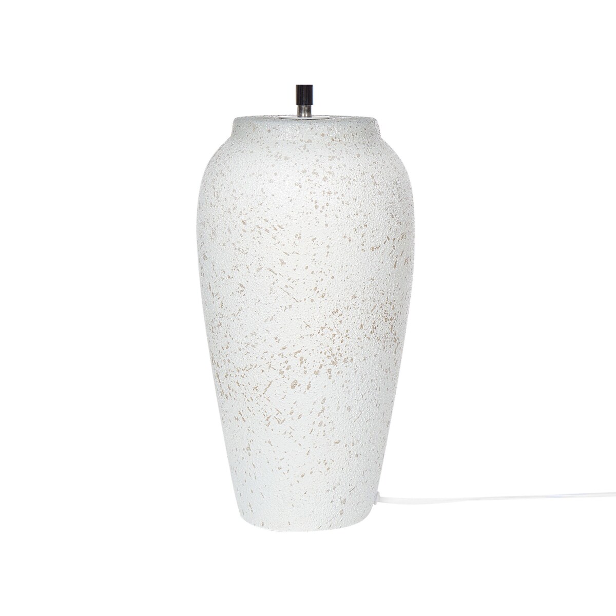 Lampa stołowa ceramiczna biała AMBLO