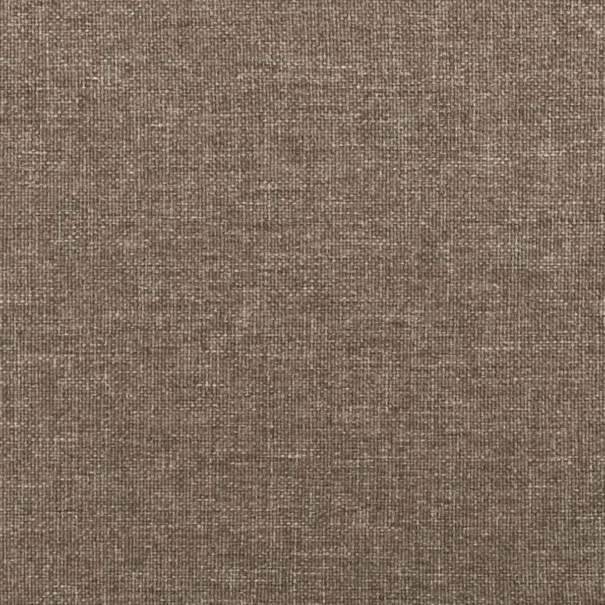 vidaXL Zagłówek uszak, taupe, 103x16x118/128 cm, tkanina