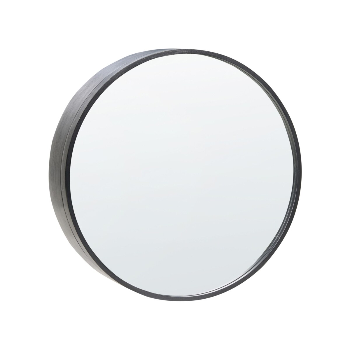 Szafka wisząca łazienkowa z lustrem UCAYALI 50 cm 50 cm Czarny