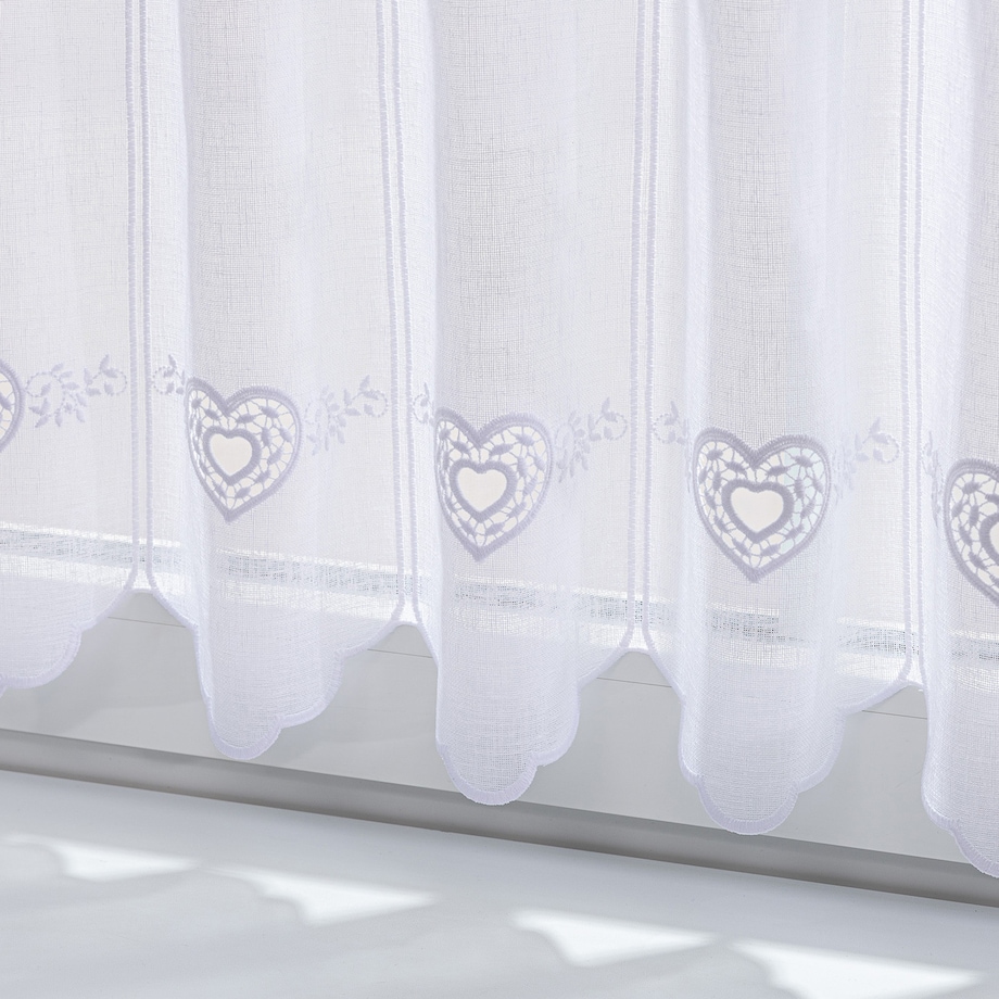 Zazdrostka żakardowa Heart wys. 40 cm na metry 130x0