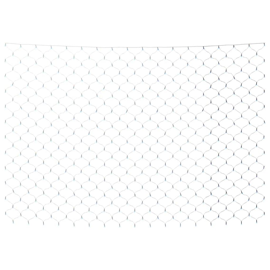 vidaXL Siatka lampek, niebieskie światło, 3x3 m, 306 LED