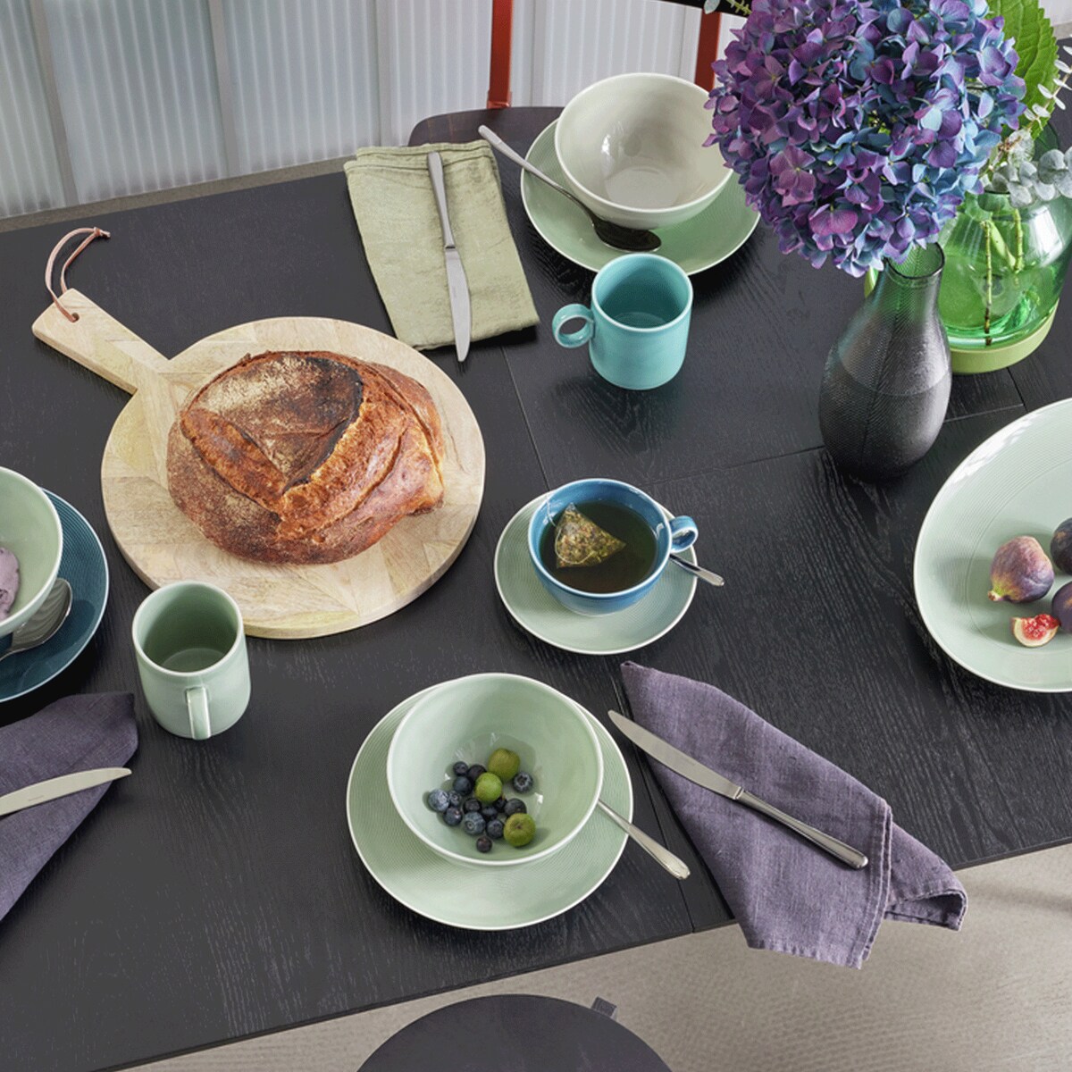 Talerz 28 cm Moss Green Loft Colours Rosenthal-Thomas