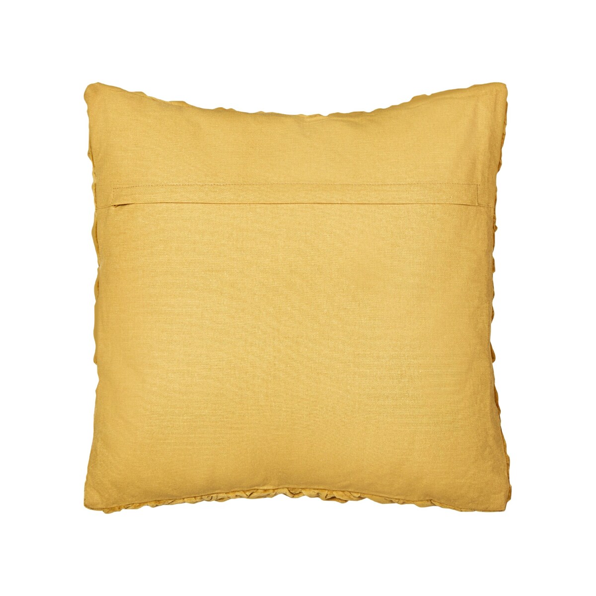 2 welurowe poduszki dekoracyjne 45 x 45 cm żółte CHOISYA