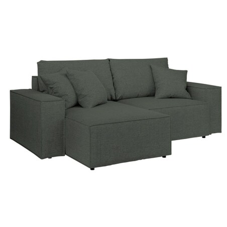 Melow Sofa narożna - zielona