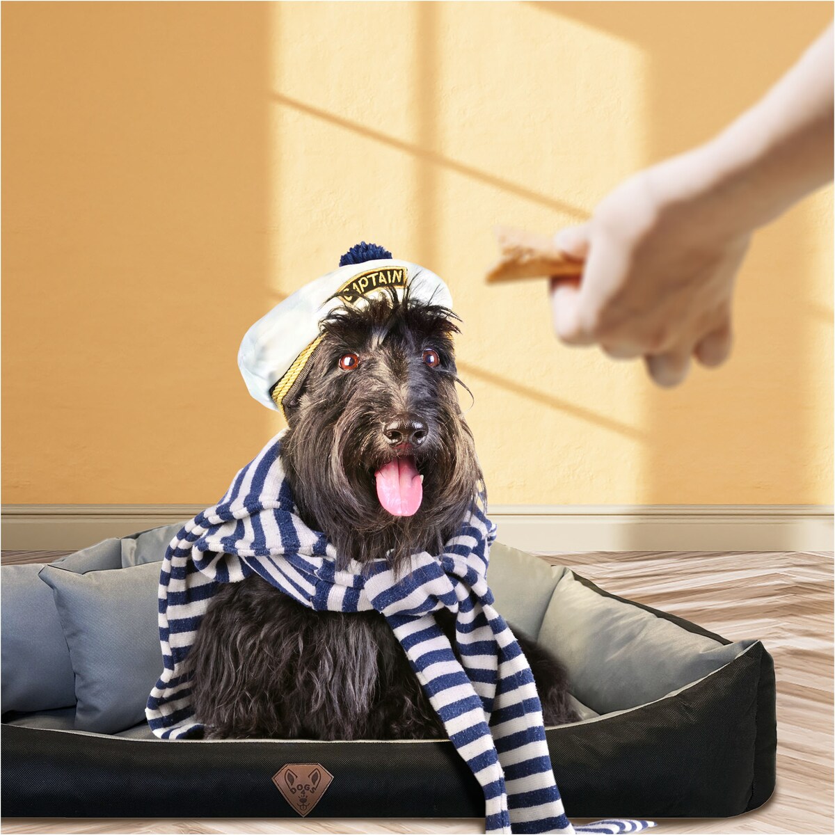 Legowisko Dla Psa Kanapa Posłanie Muszla 100X75 Cm Wodoodporne Poduszki Pikowane Szare