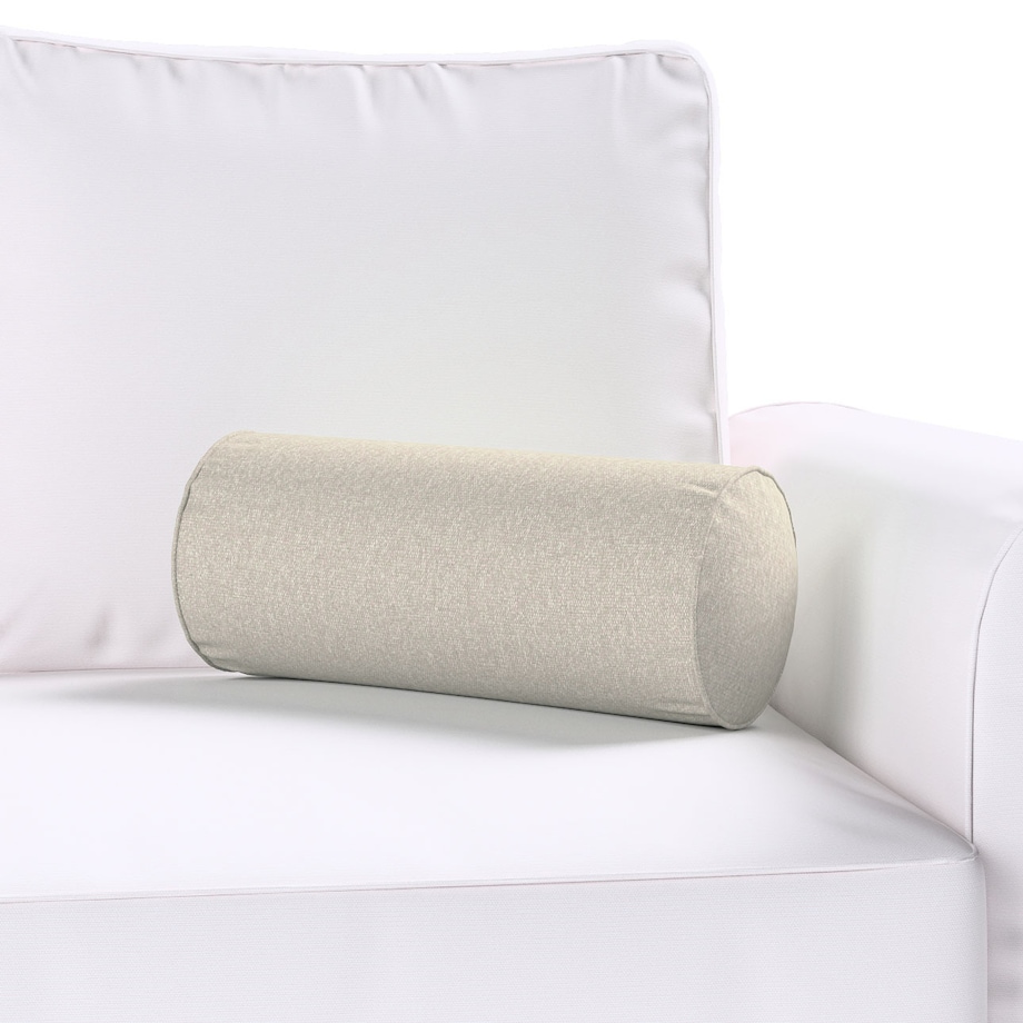 Poduszka wałek prosty, beżowy melanż, Ø16 x 40 cm, Amsterdam