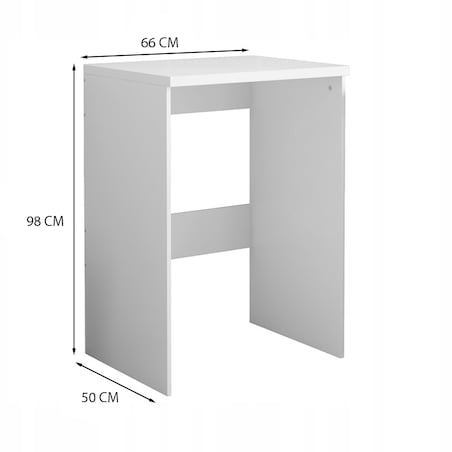 Szafka łazienkowa nad pralkę suszarkę słupek regał zabudowa agd biała 66 cm