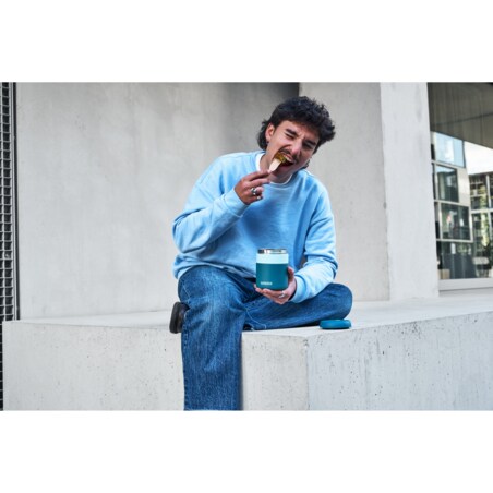 Termos obiadowy lunchbox termiczny Bora 600 ml - Deep Teal