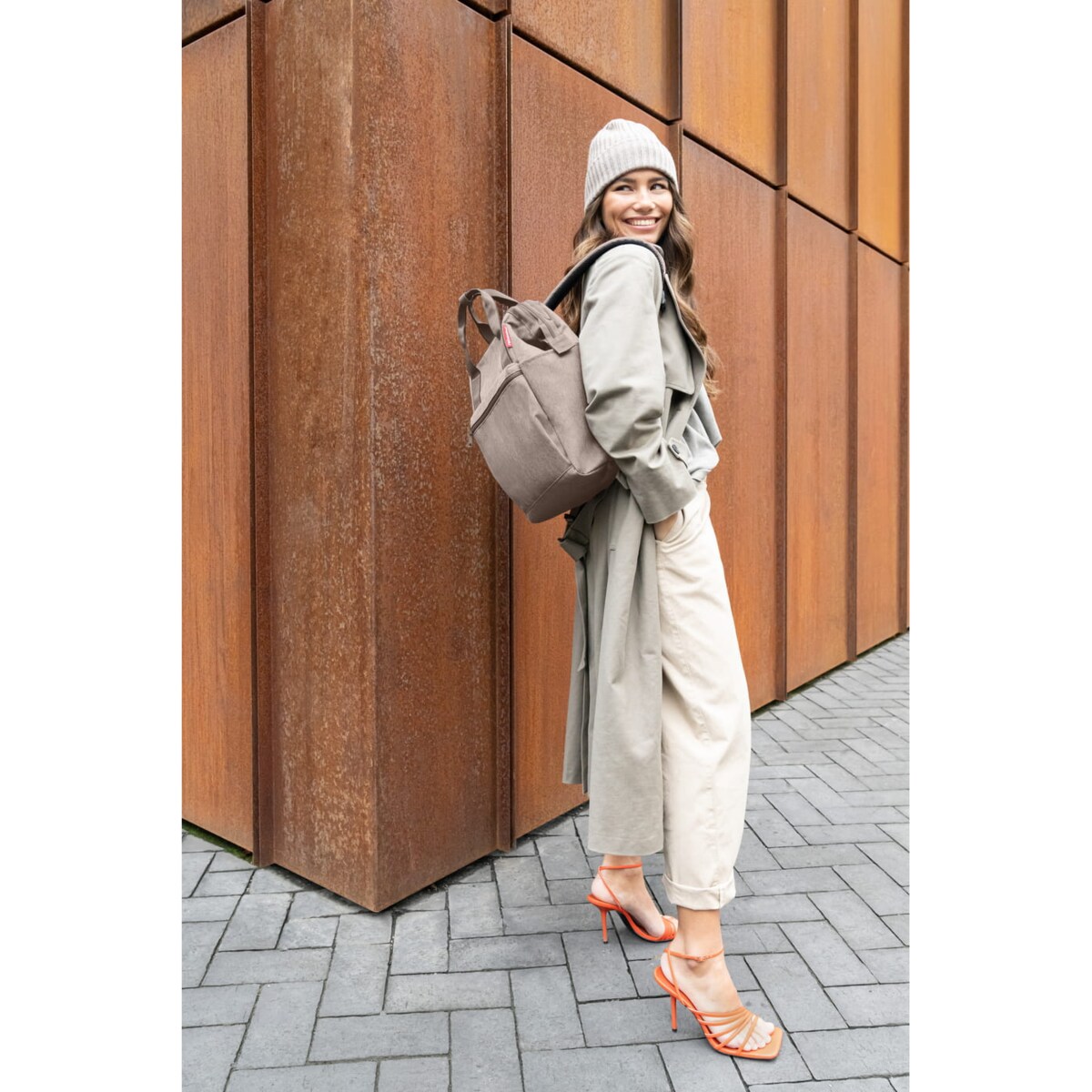 Plecak ALLROUNDER R, herringbone mokka