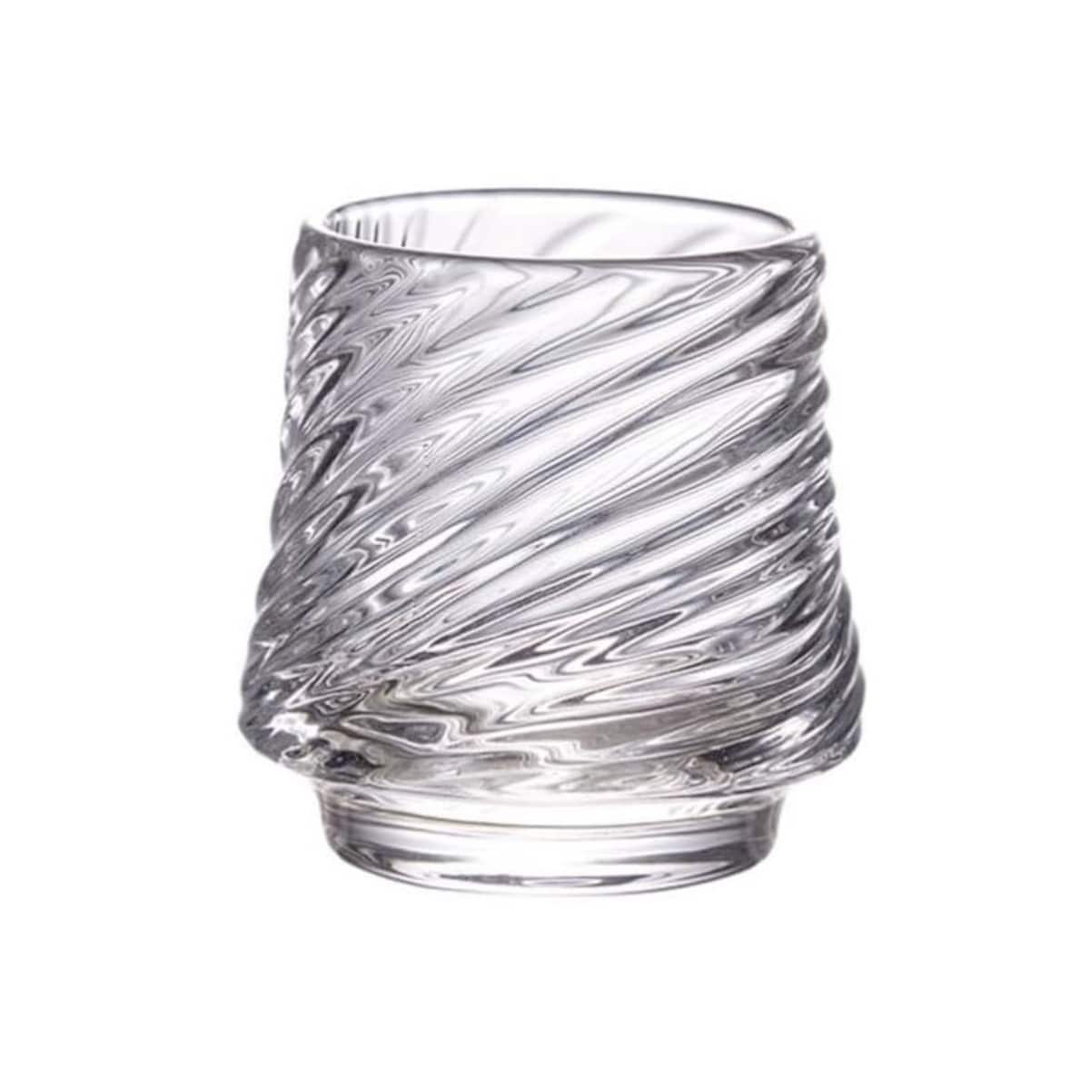 Szklanka ryflowana 150ml 1 szt do kawy, drinków, whiskey 7,5x 8cm SZK200