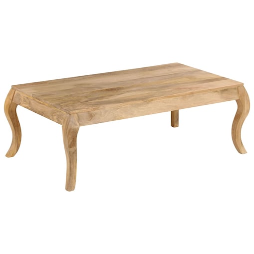vidaXL Stolik kawowy z litego drewna mango, 116 x 66 x 41 cm