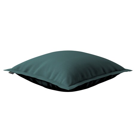 Poszewka Mona na poduszkę 45x45 zgaszona szmaragdowa zieleń