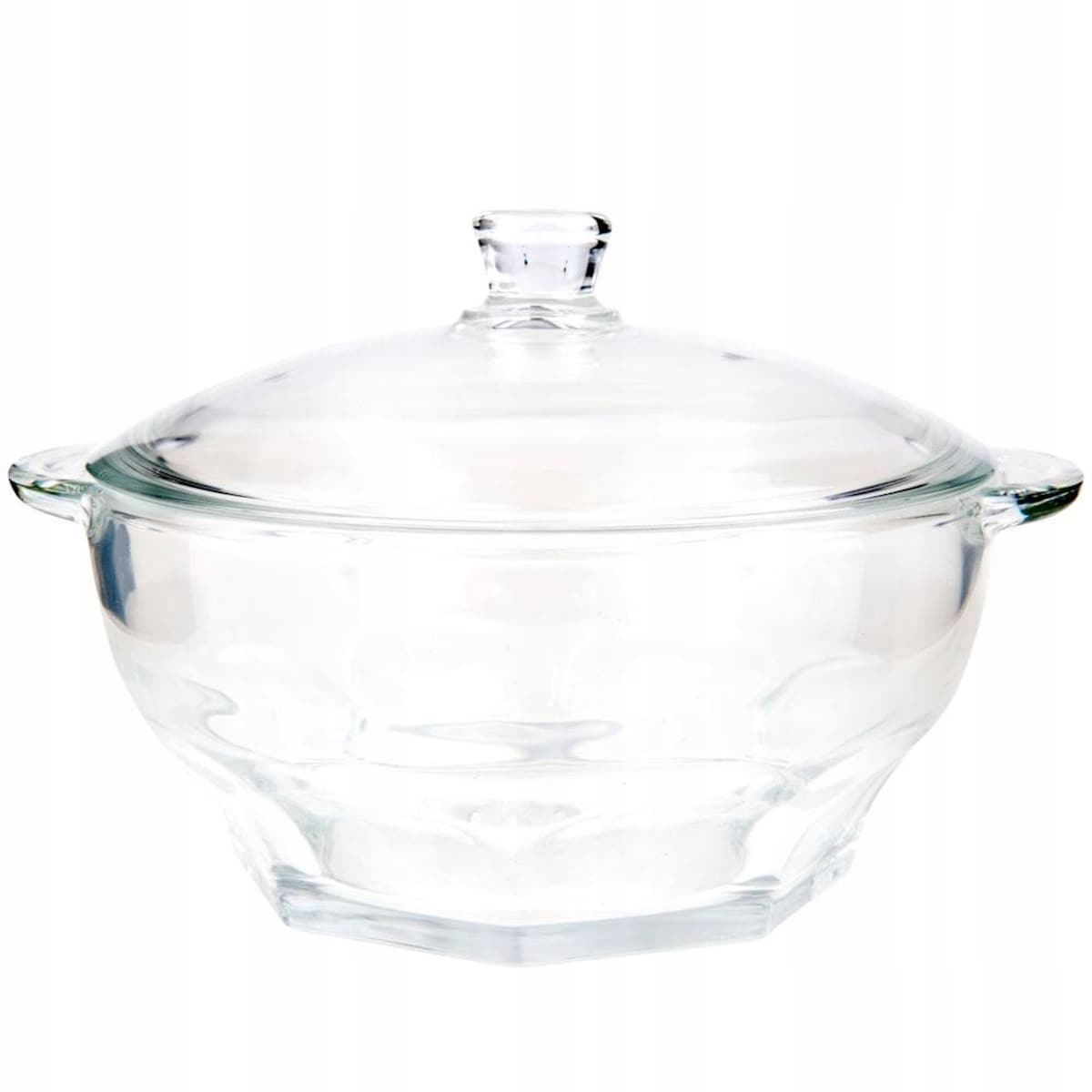 SZKLANA WAZA Z POKRYWKĄ NA ZUPĘ barszcz święta rosół LUMINARC 2,5 L