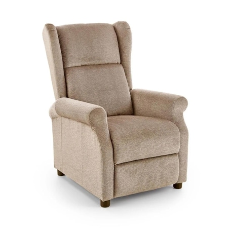 Fotel rozkładany masujący AGUSTIN M beżowy