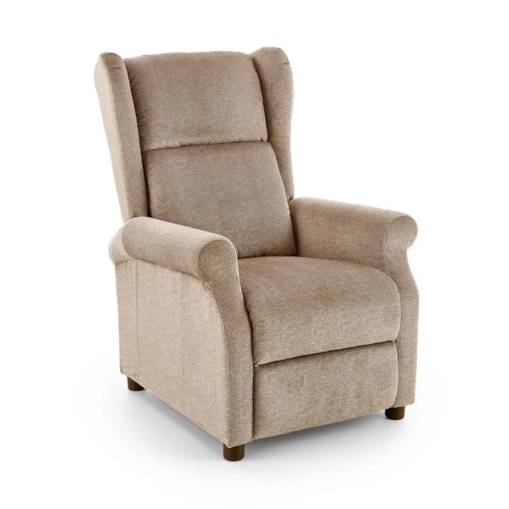 Fotel rozkładany masujący AGUSTIN M beżowy