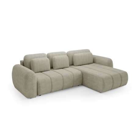 Narożnik CONTII L premium z funkcją spania Kolor: Quelle 03