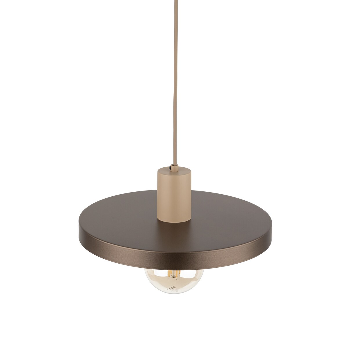 Lampa Wisząca SILA Sabia Brown 30 cm 10757 TK Lighting
