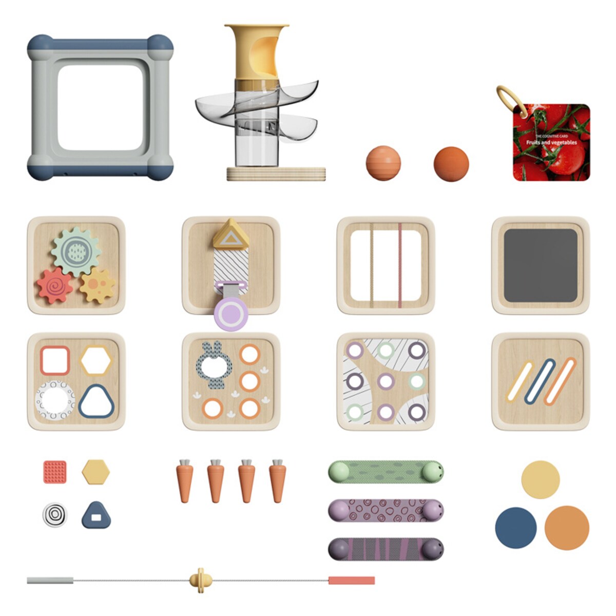 Mistrz motoryki małej Kostka edukacyjna 10w1 dla niemowląt 12 mies.+ Top Bright