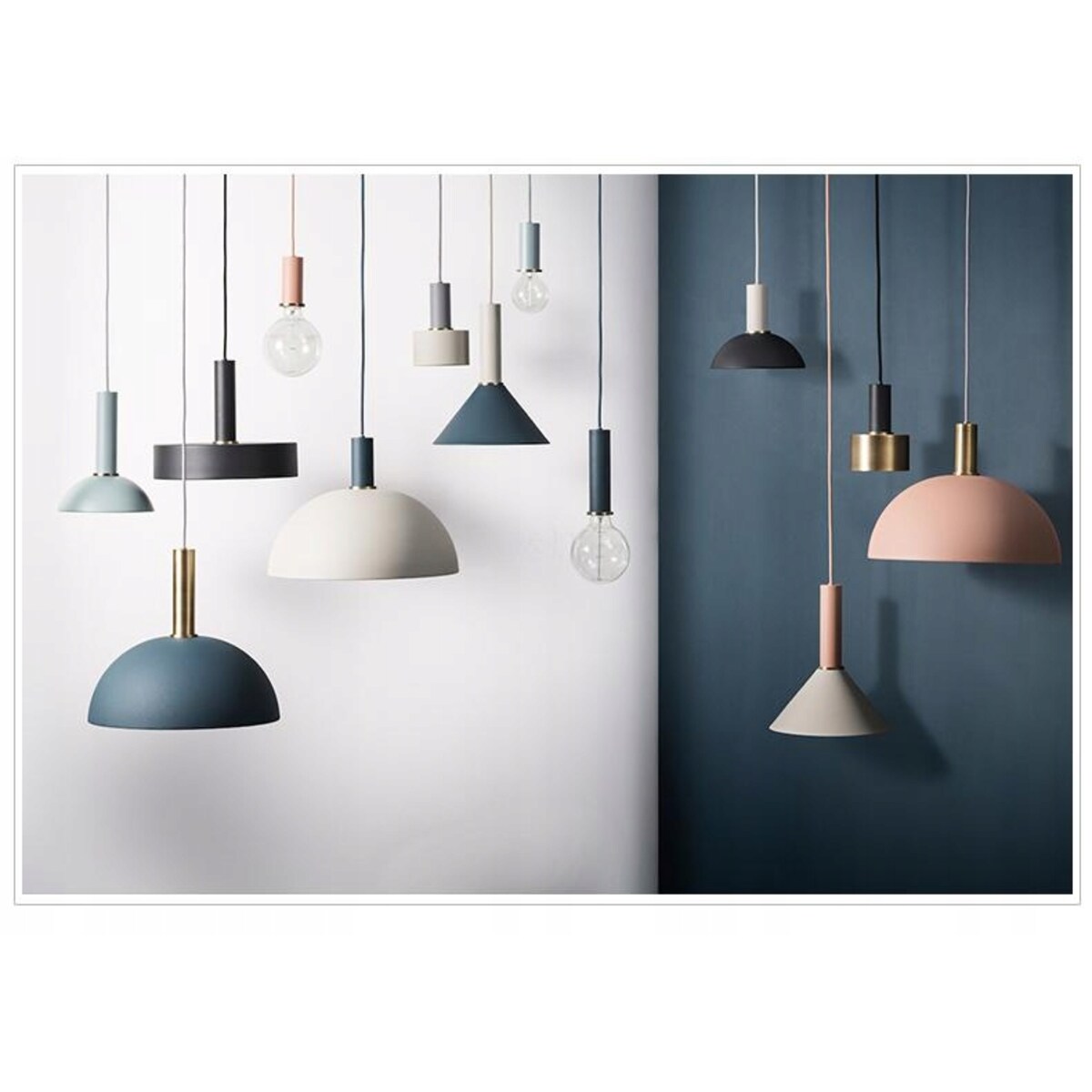 Nowoczesna Lampa Wisząca Osti A Metal Kolory Led