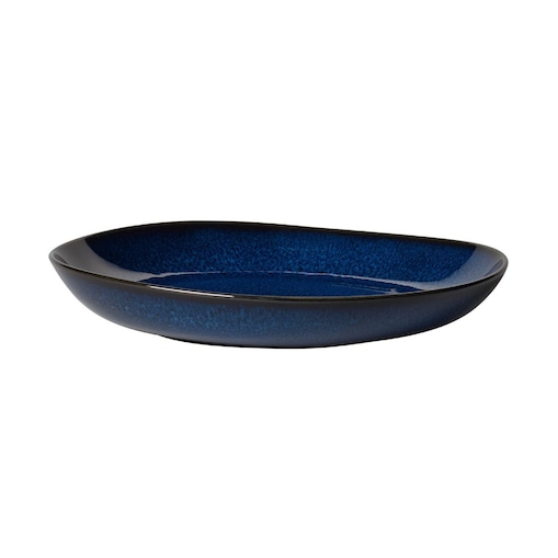 Miska płaska Lave bleu niebieska Like, 28 x 27 x 4.3 cm, Villeroy & Boch