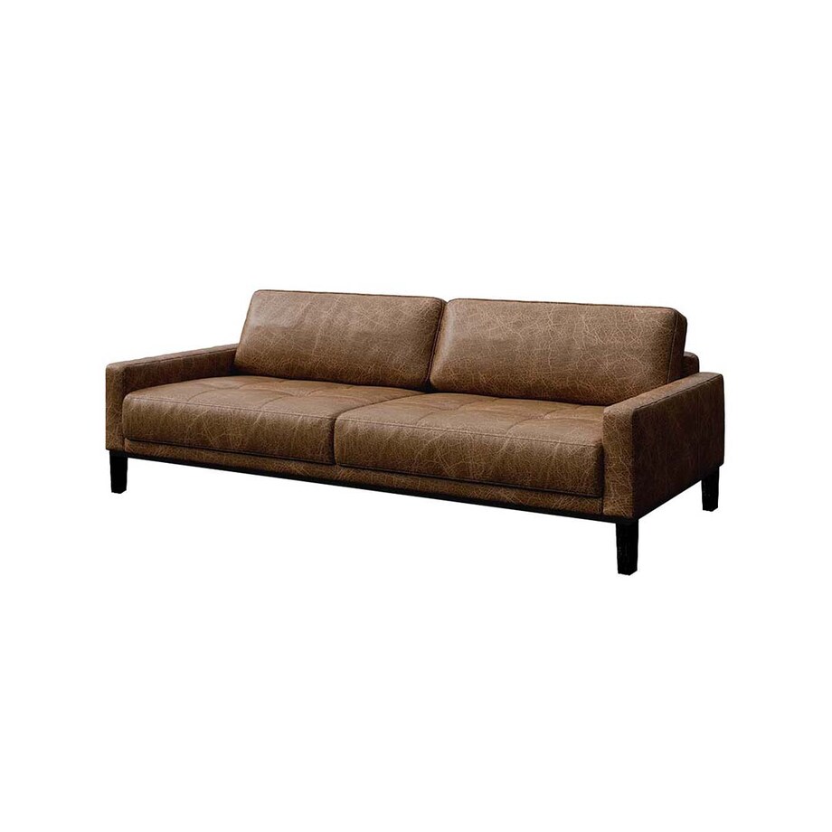 Sofa 3-osobowa Musso - brązowa vintage
