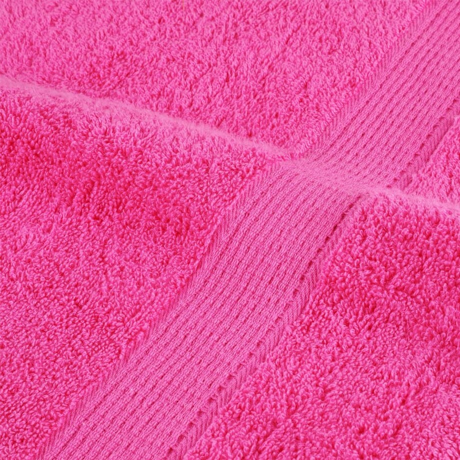 vidaXL Ręczniki premium SOLUND, 4 szt., różowe, 70x140 cm, 600 g/cm²
