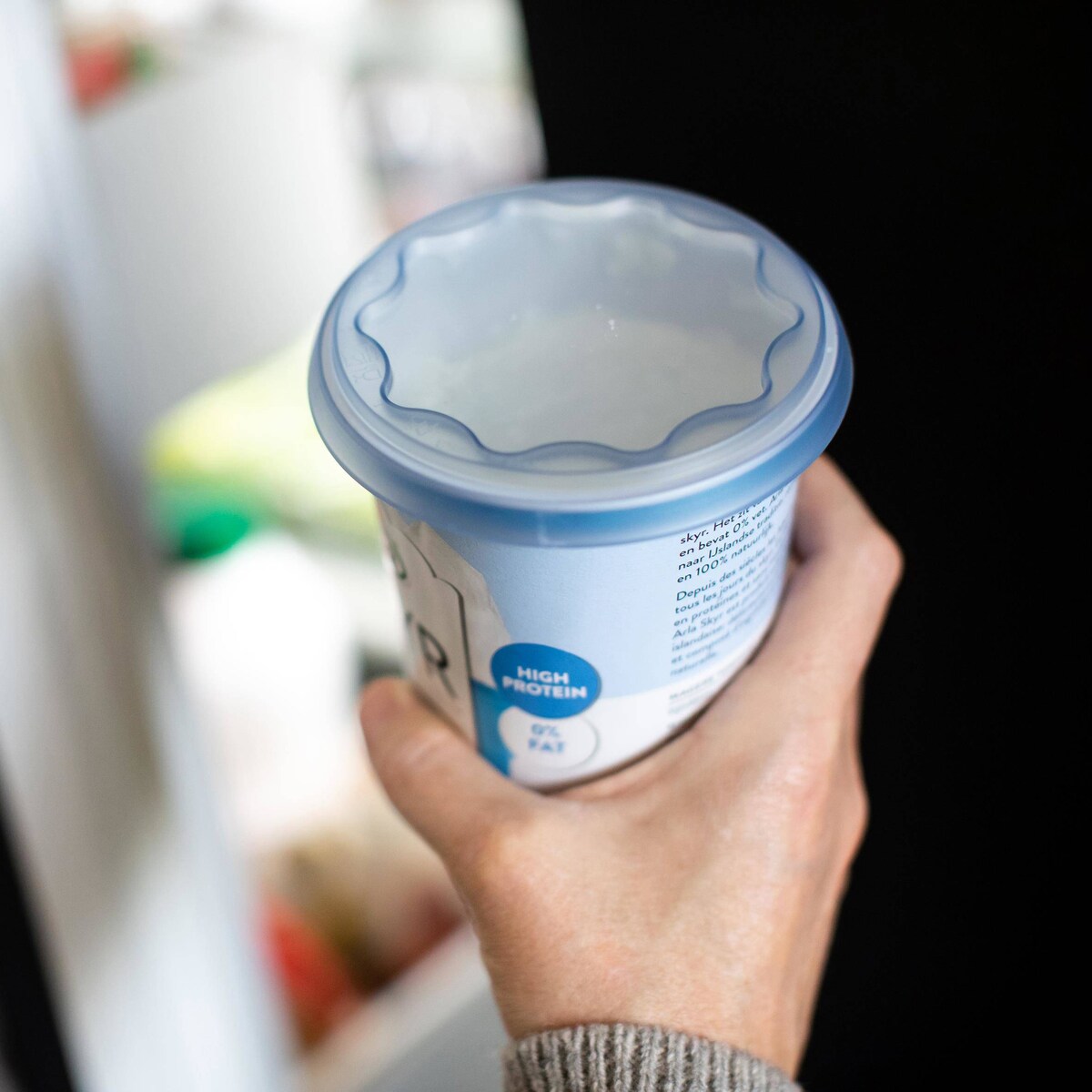 Pokrywka na jogurty FRESH, wielorazowa, 3 sztuki x Ø 10,2 cm, KOZIOL