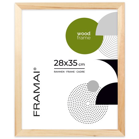 Ramka na zdjęcia 28x35 cm ramka z drewna surowego pion poziom ramka prostokątna RAW DIY