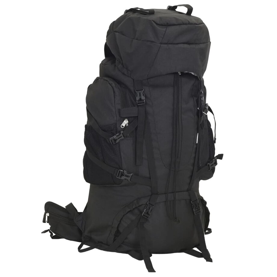 vidaXL Plecak turystyczny, czarny, 80 L, tkanina Oxford