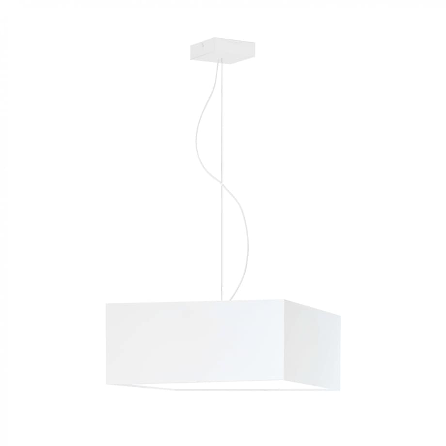 Lampa sufitowa żyrandol lampa wisząca z abażurem kwadrat MOTO