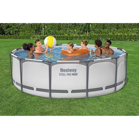 Basen ogrodowy stelażowy 366x100cm Bestway 10w1