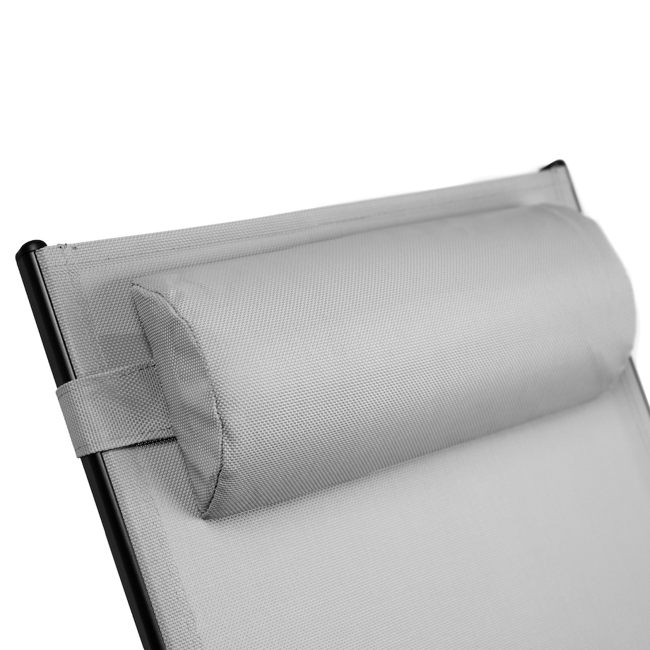 Leżak OGRODOWY wygodny aluminiowy