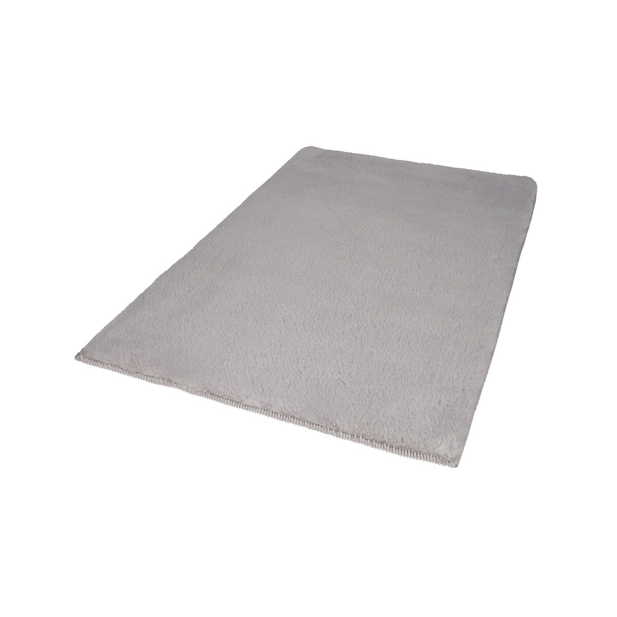 Dywanik łazienkowy Rabbit Szary Futro Królika Topila Maty antypoślizgowy 40x60