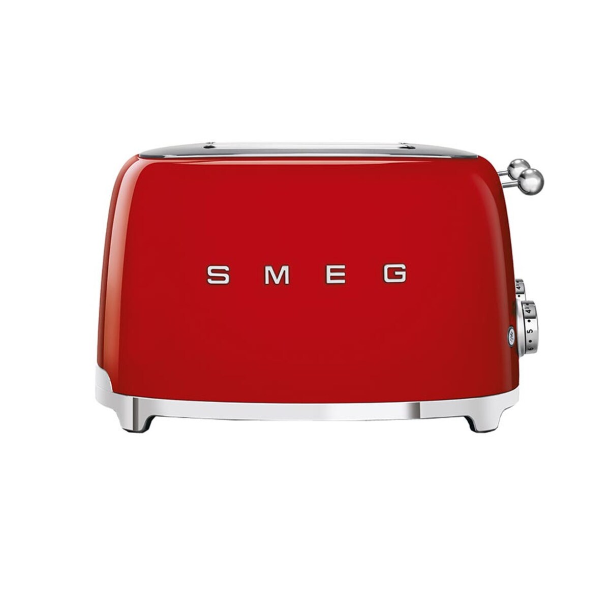 Toster elektryczny na 4 kromki czerwony 50's Style, SMEG