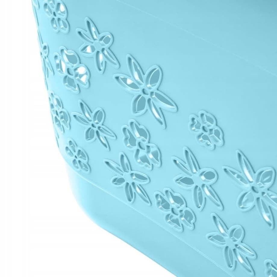 Kosz wolnostojący na pranie Keeeper 50l odcienie błękitu