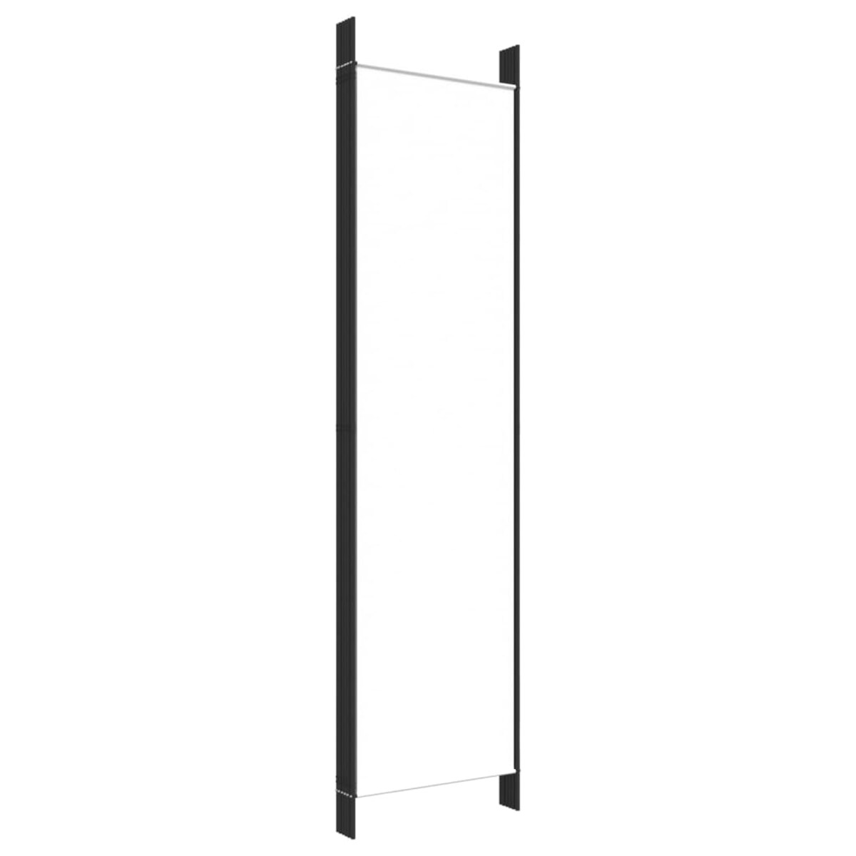 vidaXL Parawan 6-panelowy, biały, 300 x 200 cm, tkanina