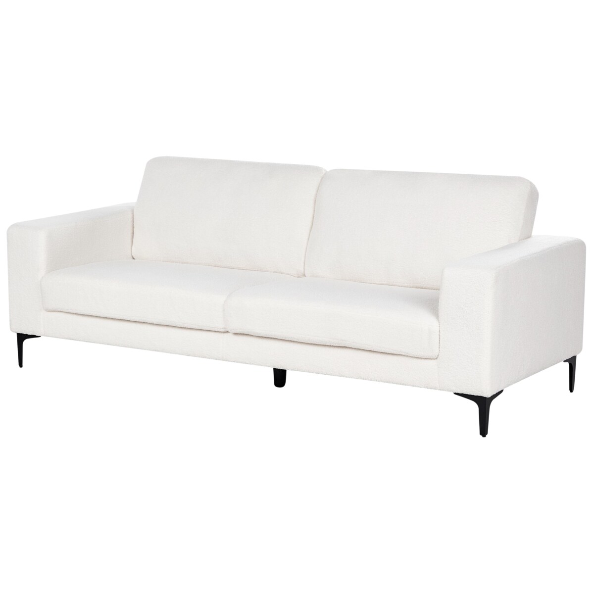 Sofa 3-osobowa boucle biała VADSTENA