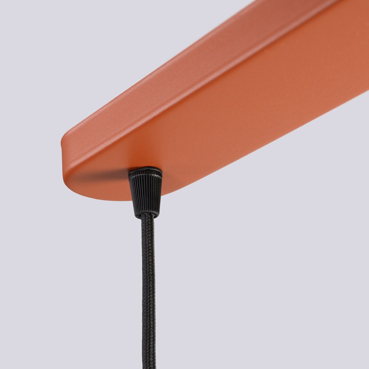 Lampa wisząca HALO 2L ochra czerwona