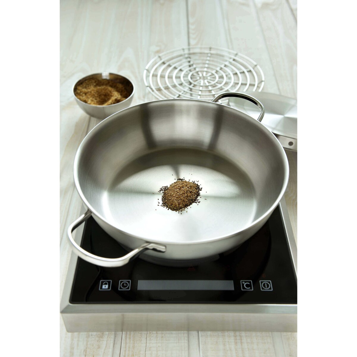 DEMEYERE MULTIFUNCTION 7 Patelnia głęboka 2H 32 cm