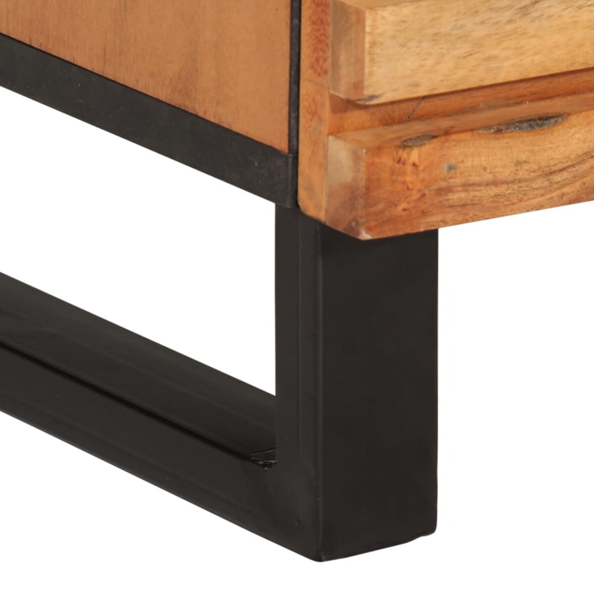 vidaXL Szafka, 60x34x75 cm, lite drewno akacjowe