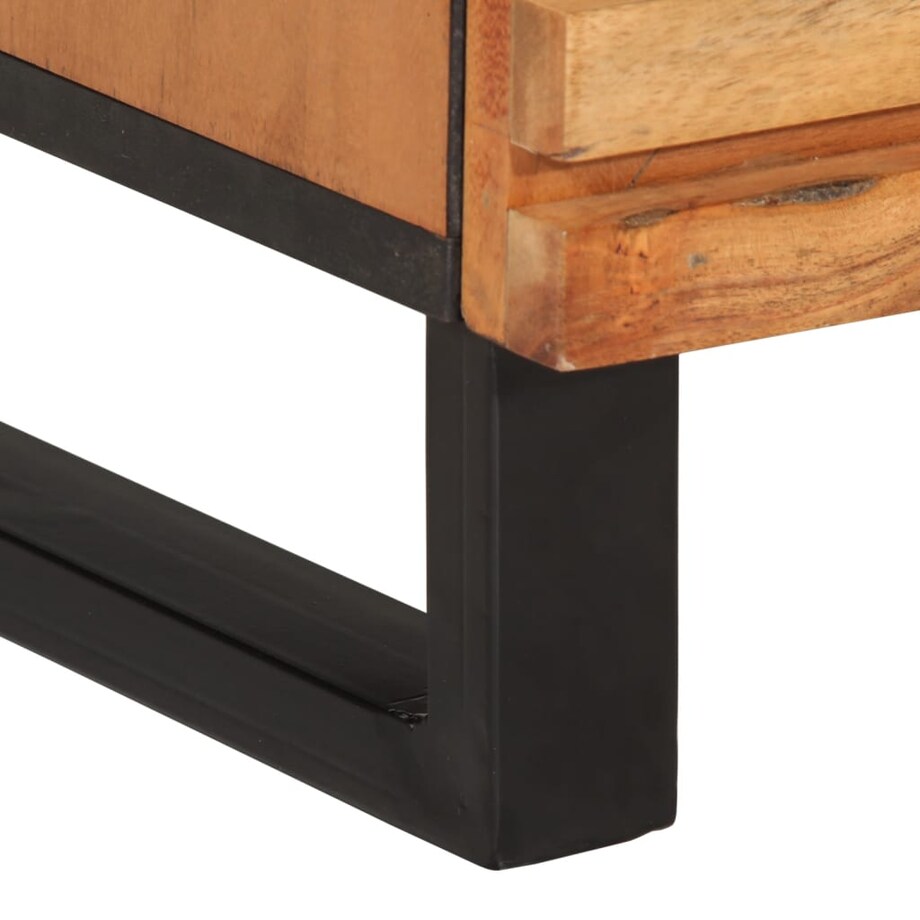 vidaXL Szafka, 60x34x75 cm, lite drewno akacjowe