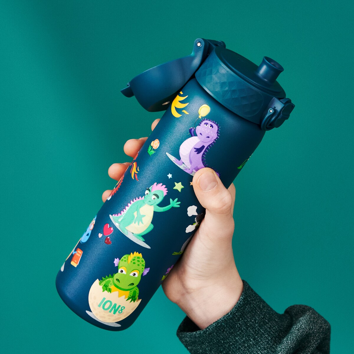 Butelka ION8 Single Wall I8SS600PTDRAG (MR) Dragon